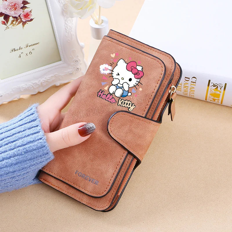 Hello Kitty Wallet Women Wallets Card Wallet Coin Wallet Women Bags for Women Purse ID Wallets Female Coin Purse Birthday Gift