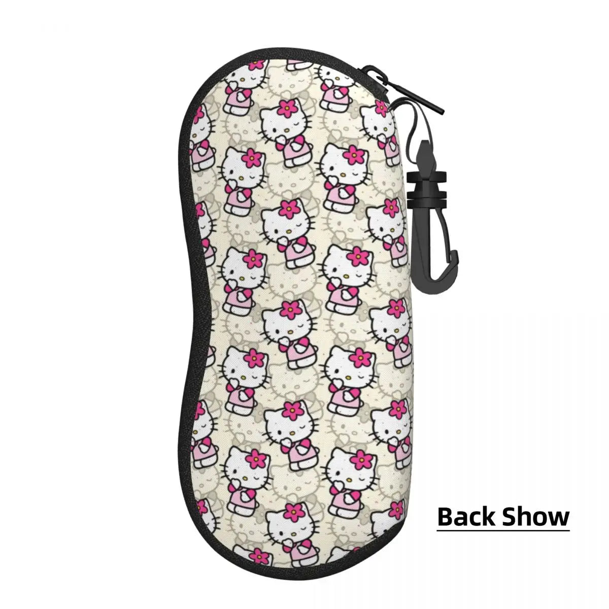 Custom Hello Kitty Cat Shell Eyeglasses Protector Cases Fashion Sunglass Case Glasses Bag