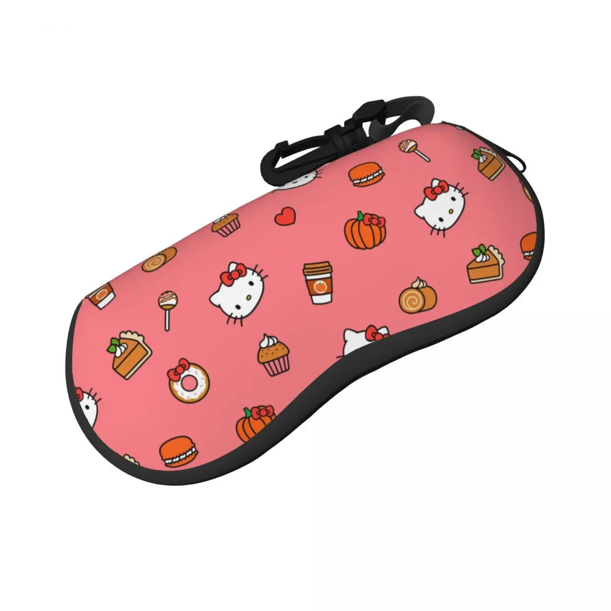 Hello Kitty Glasses Case Girls Waterproof Zipper Sunglasses Storage Box Harajuku Eyeglasses Box