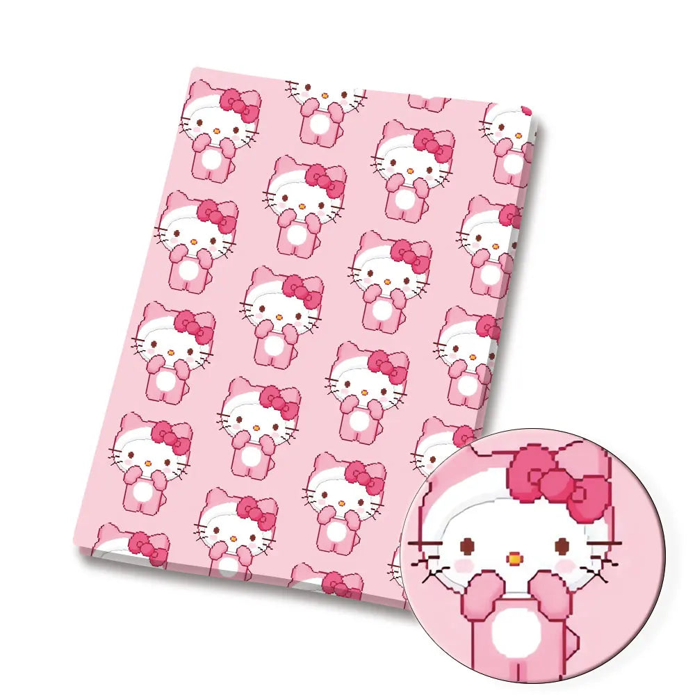 Hello Kitty 140x50CM Cartoon cotton fabric Patchwork Tissue Kid Home Textile Sewing Doll Dress Curtain Polyester cotton Fabric