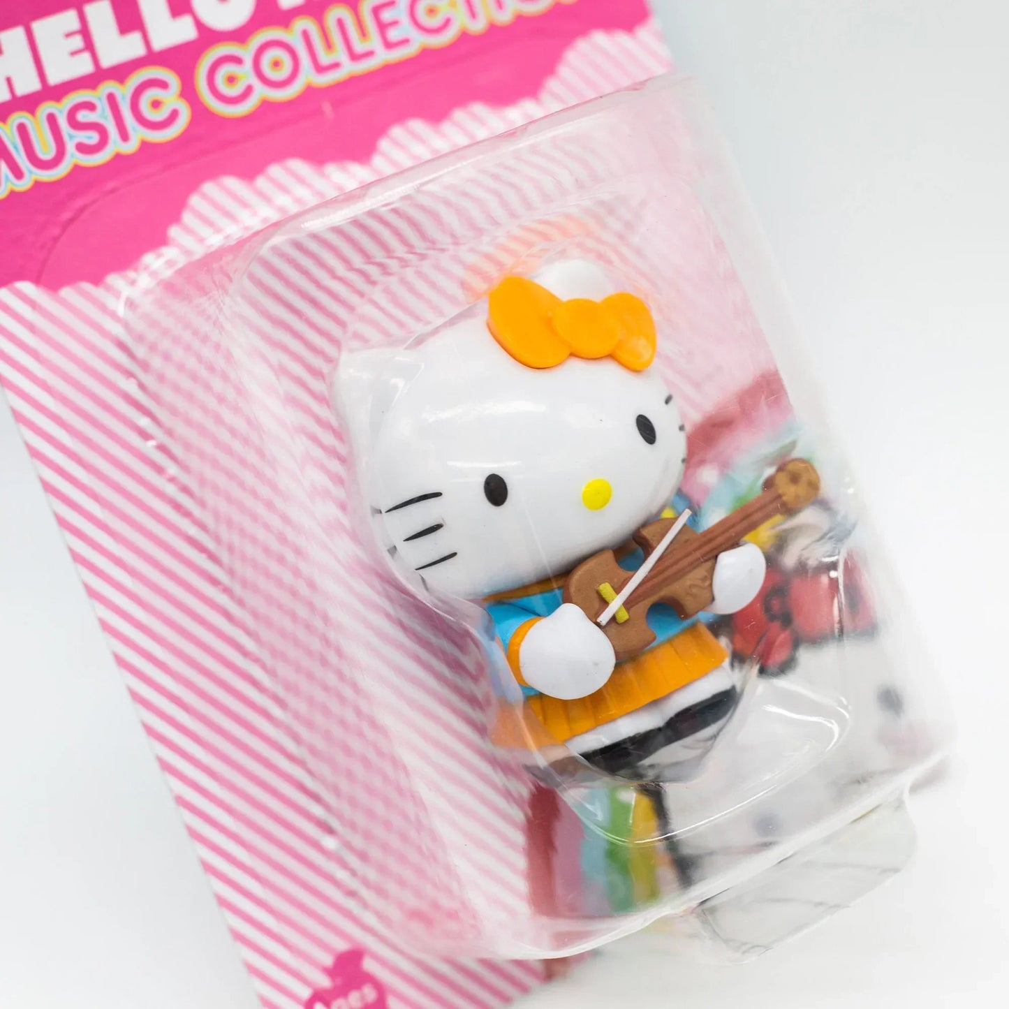 Characters Concert Performer Figurine Accordion Flute Drum Guitar Saxophone Violin Hello kitty Toys Ornaments Kids Gifts