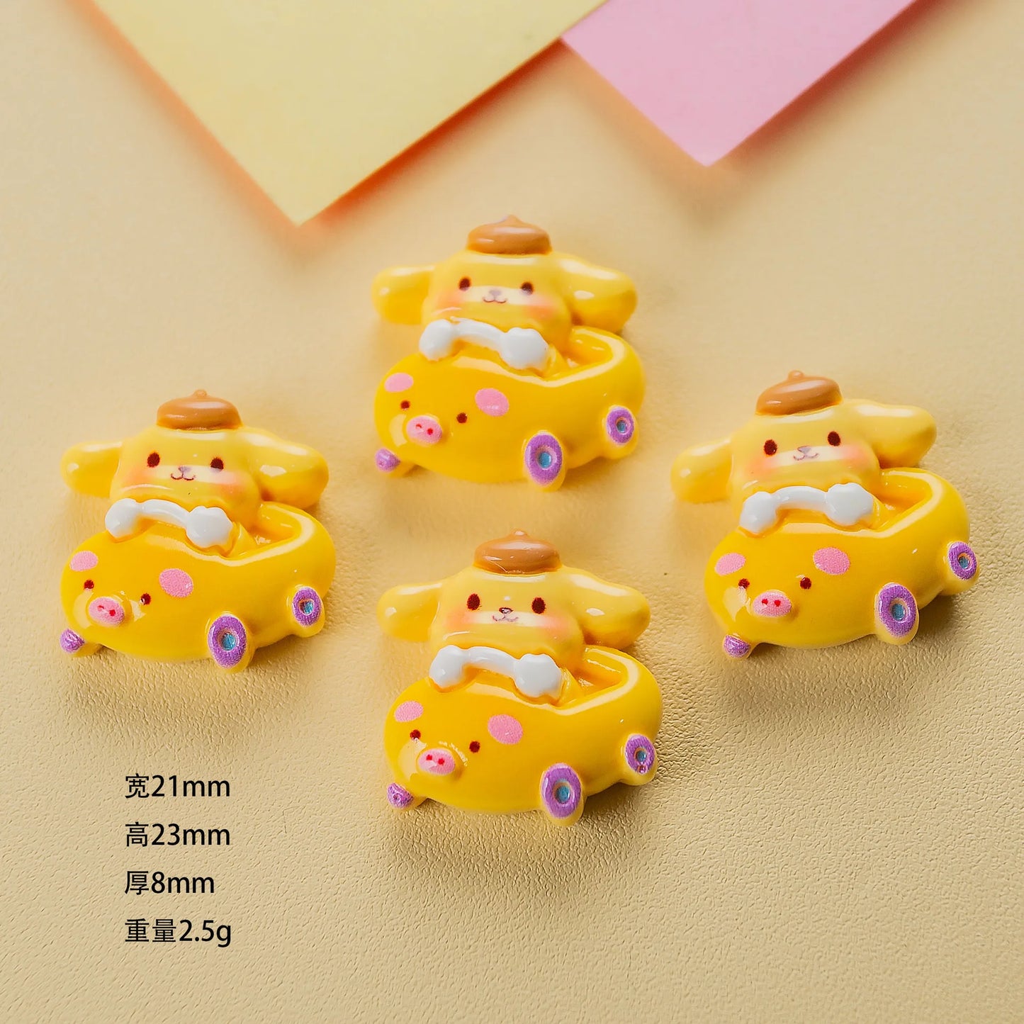 10pcs Hello Kitty Cartoon Resin Flatback Cabochon for Diy Jewelry Making Crafts Supplies Scrampbooking Embellishment Accessories