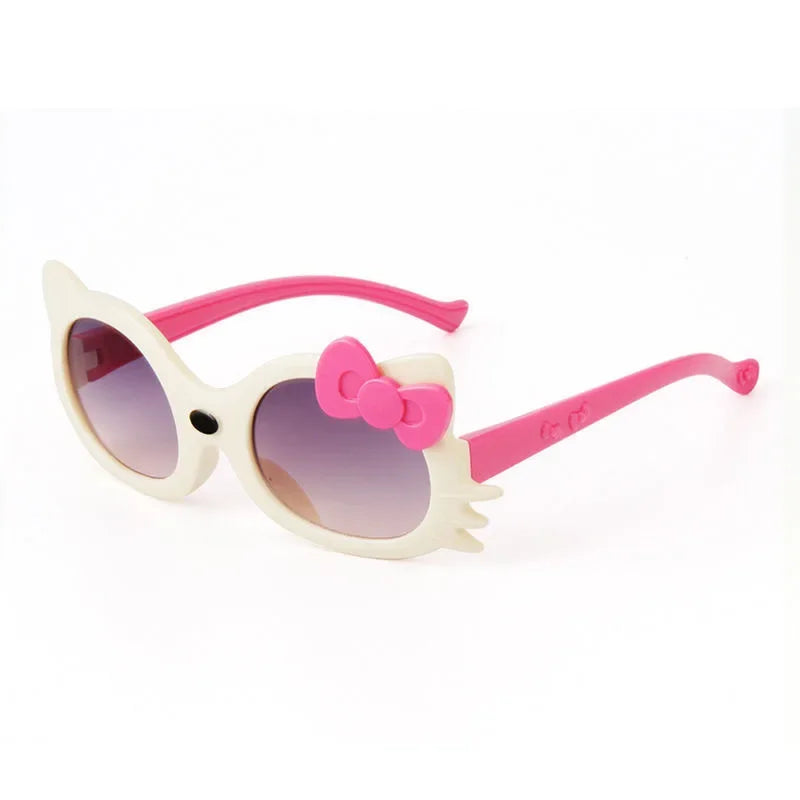 Hello Kitty Sunglasses Cute Anime Cartoon Girl & Child Fashion Photography Glasses Decoration Kawaii Sunnies Holiday Gifts