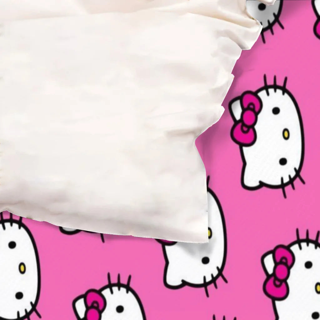 Hello Kitty Single Bed Sheets Set  Complete Case Single Linen Quilt Cover