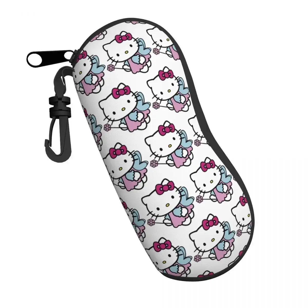 Hello Kitty Cute Cat Strawberry Glasses Case Girl Boy Travel cartoon cats Glasses Storage Box Cute Sunglasses Box