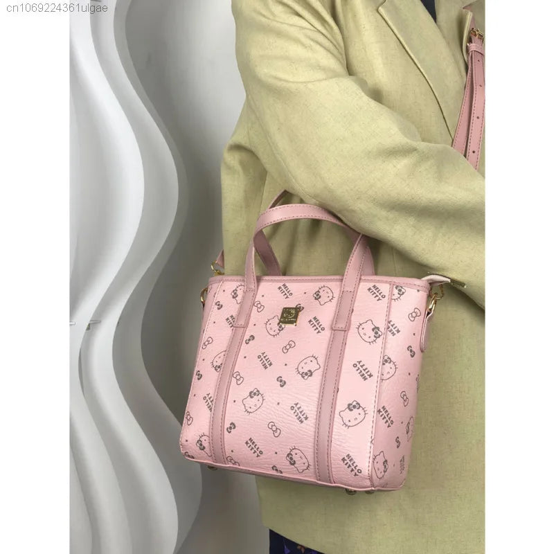 Hello Kitty Women's Cute Trendy Handbag Crossbody Bag New Niche Versatile Single Shoulder Bag Korean Version Shoulder Bag