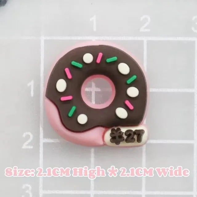 Pink Series Cute Cartoon Hello Kitty Charm Shoe Buckle Accessories DIY Removable Wooden Clogs Sandal Buckle Decoration