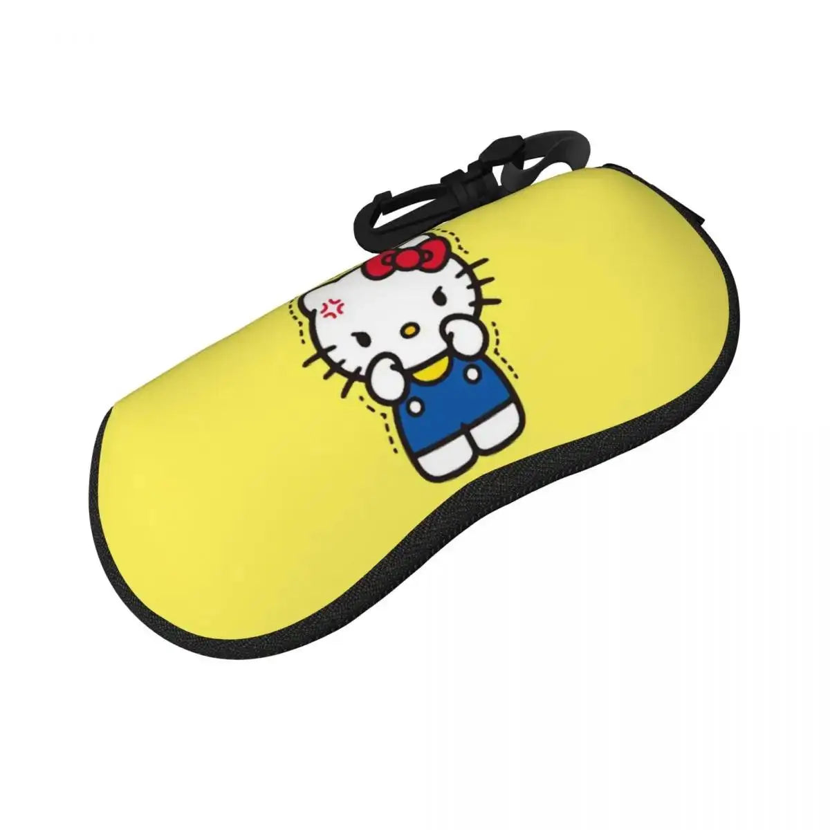 Hello Kitty Cute Cat Strawberry Glasses Case Girl Boy Travel cartoon cats Glasses Storage Box Cute Sunglasses Box