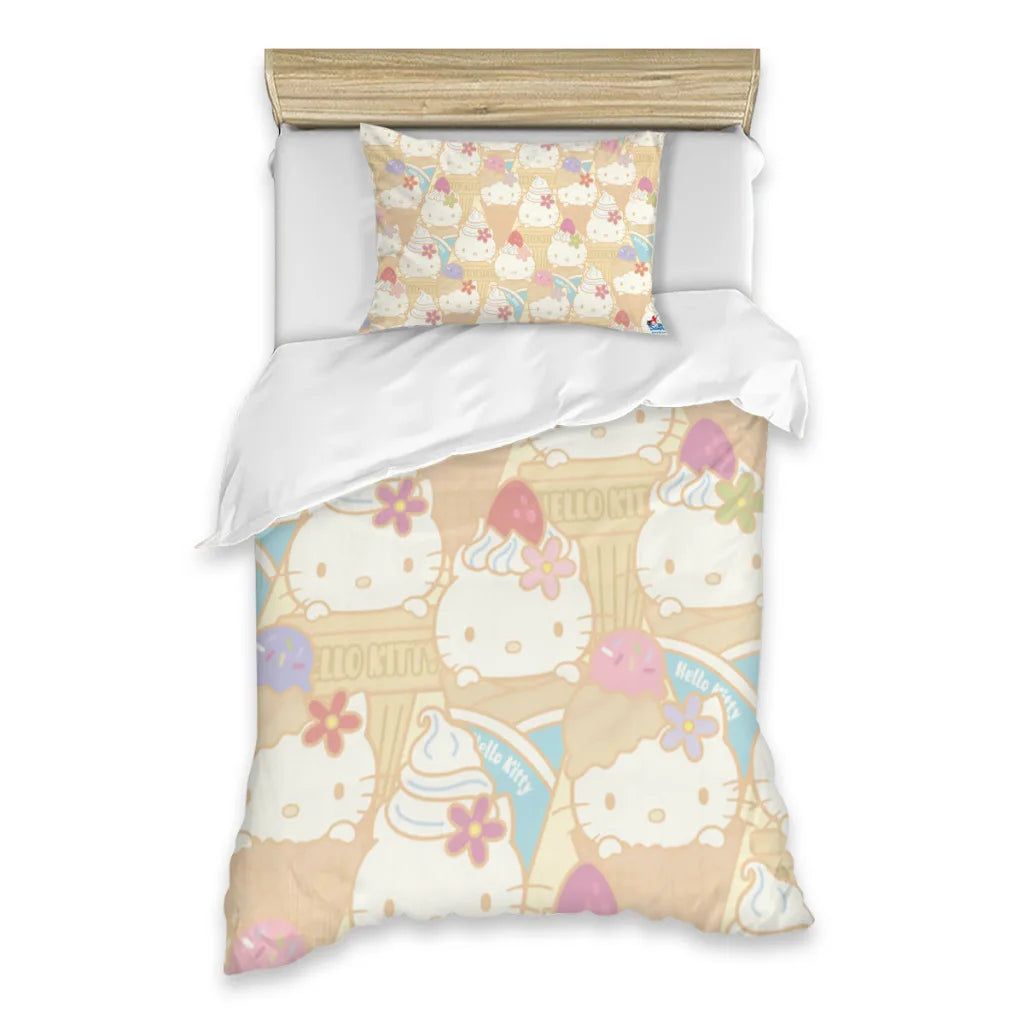 Hello Kitty Single Bed Sheets Set  Complete Case Single Linen Quilt Cover