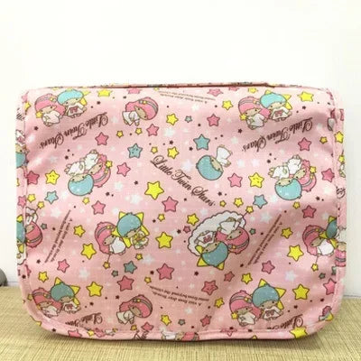 Hello kitty handbag Cinnamoroll Melody cartoon hanging wash bag cosmetic bag multi-functional storage bag