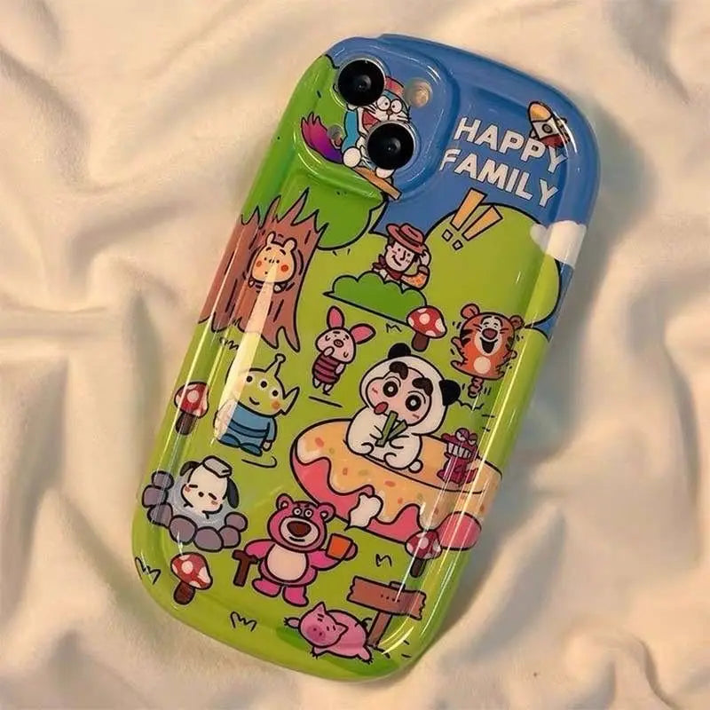 Kawaii Hello Kitty Cute Cartoon Phone Case For iPhone 15 14 13 12 11 Pro Max X XR XS 6 7 8 Plus Soft Silicone Transparent Cover