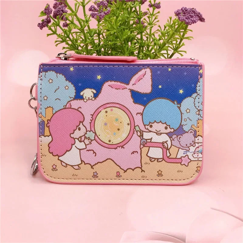 Hello Kitty Kawaii Coin Purses Cute Card Holders Little Twin Stars My Melody Kids Purses and Handbags Wholesale Purses