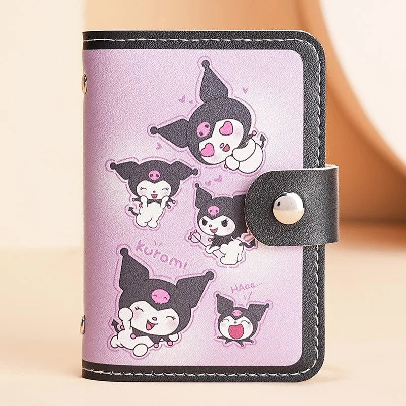 Cute Wallet Hello Kitty Coin Purse Kawaii Leather Card Holder Women Pu Casual Money Card Bag Kids Birthday Gift for Girls