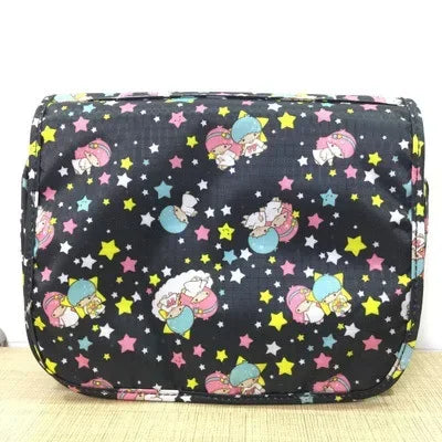 Hello kitty handbag Cinnamoroll Melody cartoon hanging wash bag cosmetic bag multi-functional storage bag