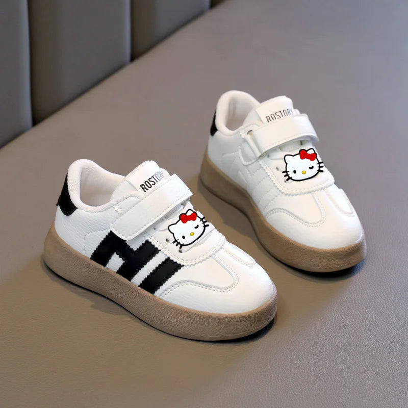 hello kitty sports shoes girls board shoes autumn and winter new casual shoes children and students Sneakers