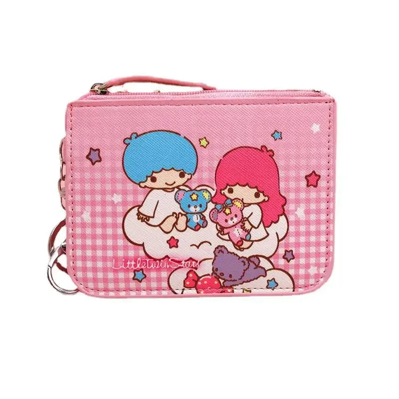 Hello Kitty Kawaii Coin Purses Cute Card Holders Little Twin Stars My Melody Kids Purses and Handbags Wholesale Purses