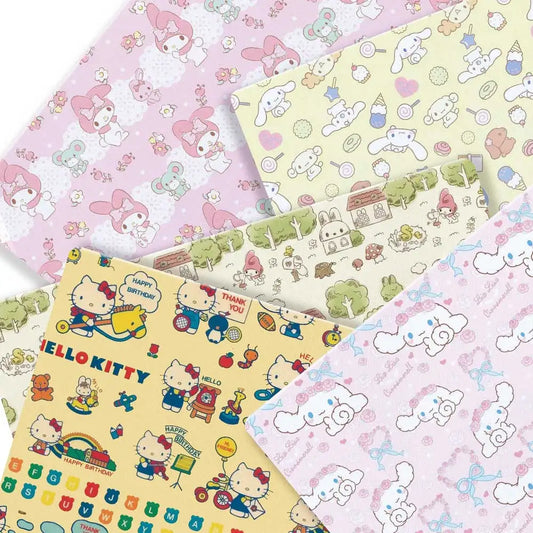 Hello Kitty 140x50CM Cartoon cotton fabric Patchwork Tissue Kid Home Textile Sewing Doll Dress Curtain Polyester cotton Fabric