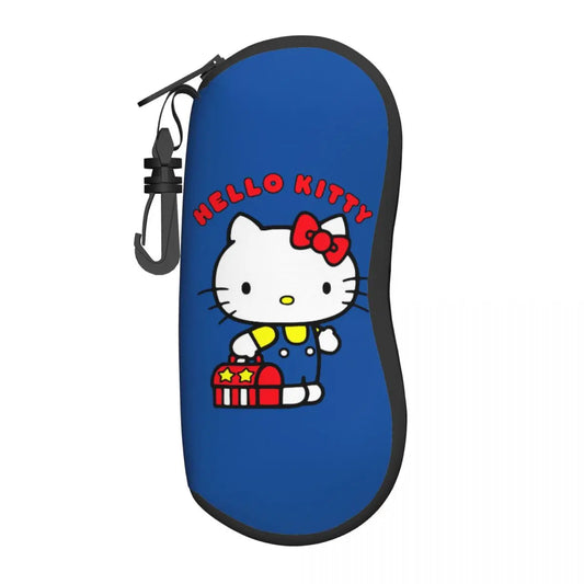 Cartoon Hello Kitty Cat Merch Glasses Case for Women New cats Eyewear Box Ins Sunglasses Box