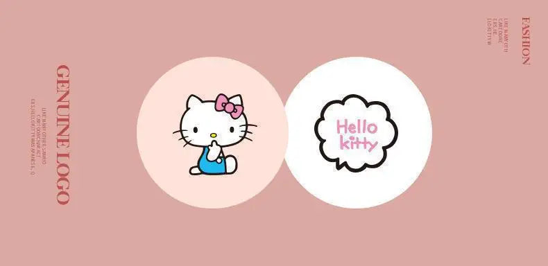 Kawaii Genuine Sanrio Car Door Anti-Collision Strip Hello Kitty Cartoon Rearview Mirror Anti-Scratch Car Sticker Cute Car Gift