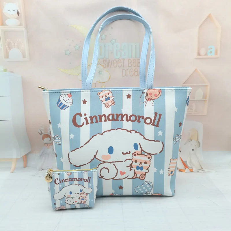 Hello Kitty Bags Luxury Handbag With Purse Women Fashion Casual Cartoon Tote Bag Y2k Female Large Capacity Shoulder Bag