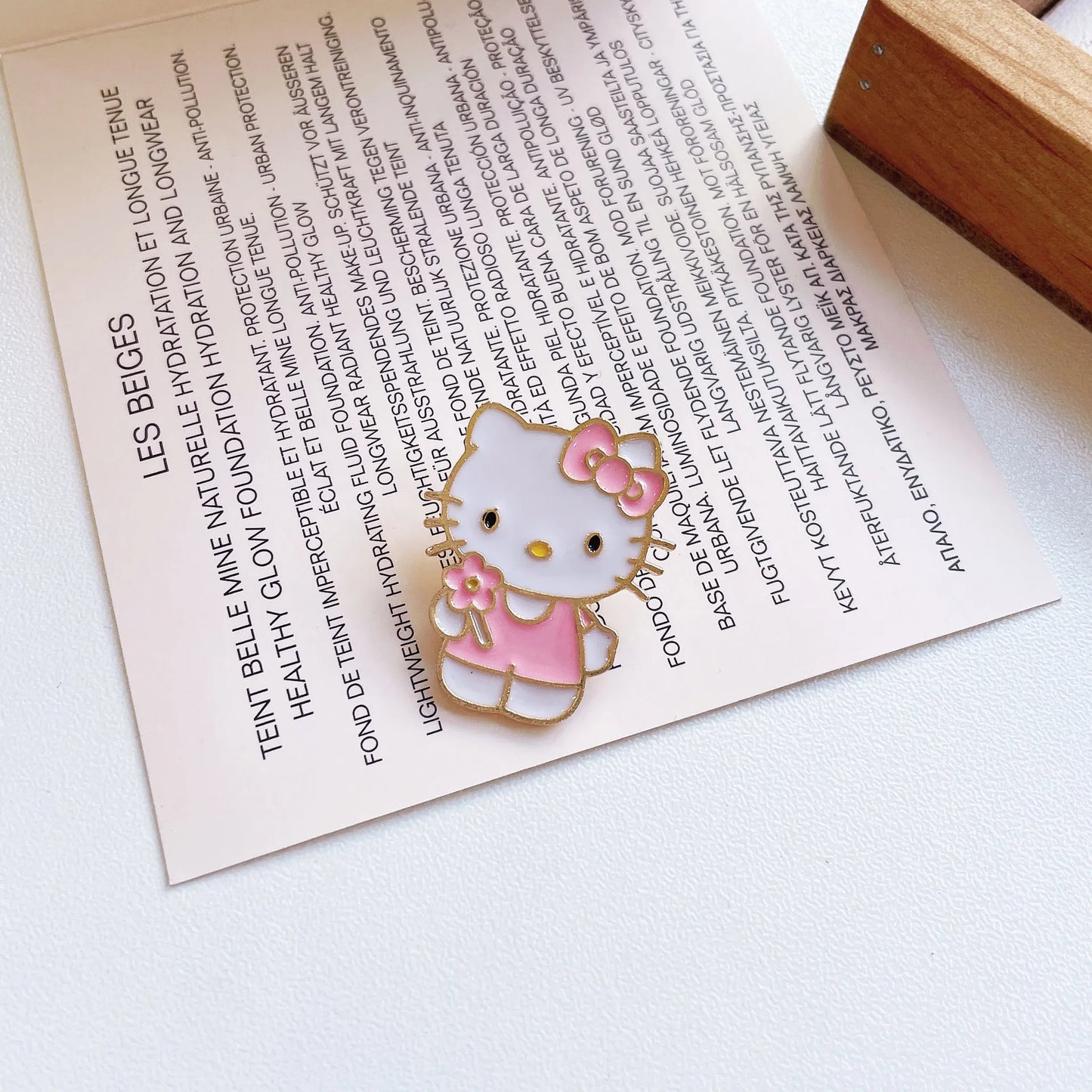 Anime Kitty Cat Enamel Brooch for Backpack Accessories Cute Kuromi Pochacco Metal Button Pins Jacket Badge Jewelry Accessories