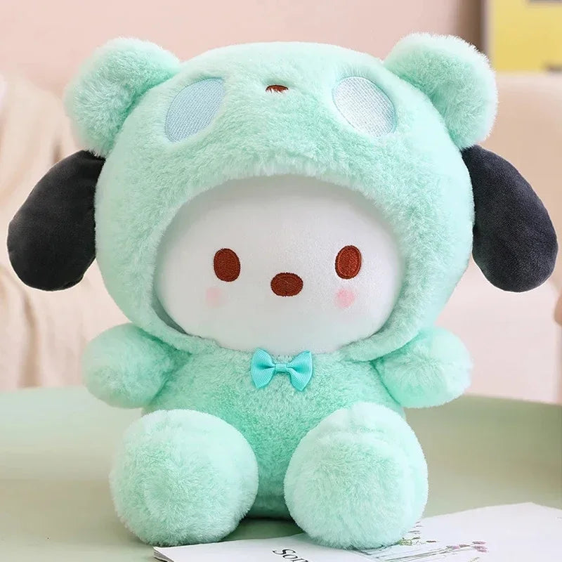 New Kawaii Hello Kitty Plush Toys Pillow Doll Stuffed Cinnamoroll Children Plushies Home Decoration Plush Christmas Dolls