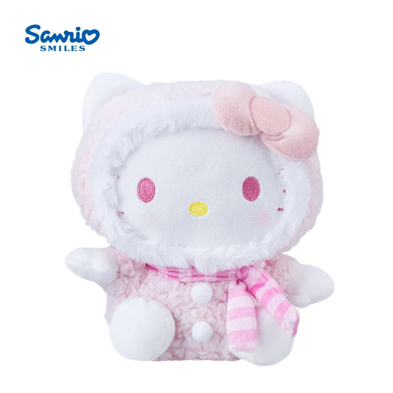 Anime Plush Cinnamoroll My Melody Kuromi Hello Kitty Graduation Large Plush Doll Sofa Pillow Kids Xmas Gifts