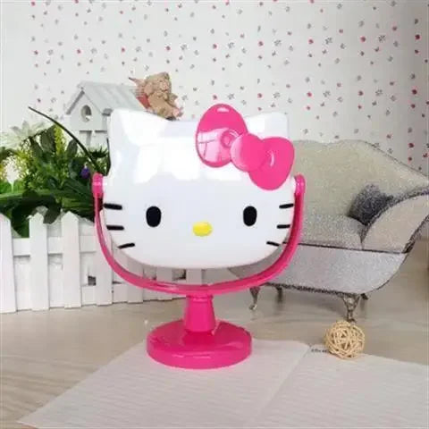 cartoon My melody Hello kitty anime vanity mirror flip tall cute decoration table decoration makeup mirror kawaii new