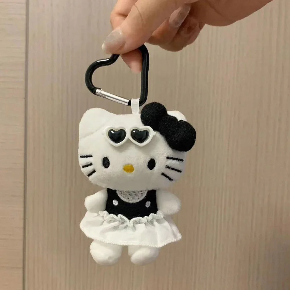 Hello Kitty Doll Keychain Cartoon Soft Toy Bag Cute High-looking Fashion Pendant Accessories Birthday Gift for Friends