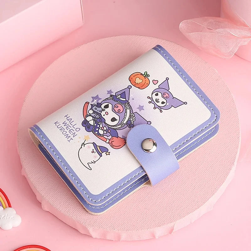 Cute Wallet Hello Kitty Coin Purse Kawaii Leather Card Holder Women Pu Casual Money Card Bag Kids Birthday Gift for Girls