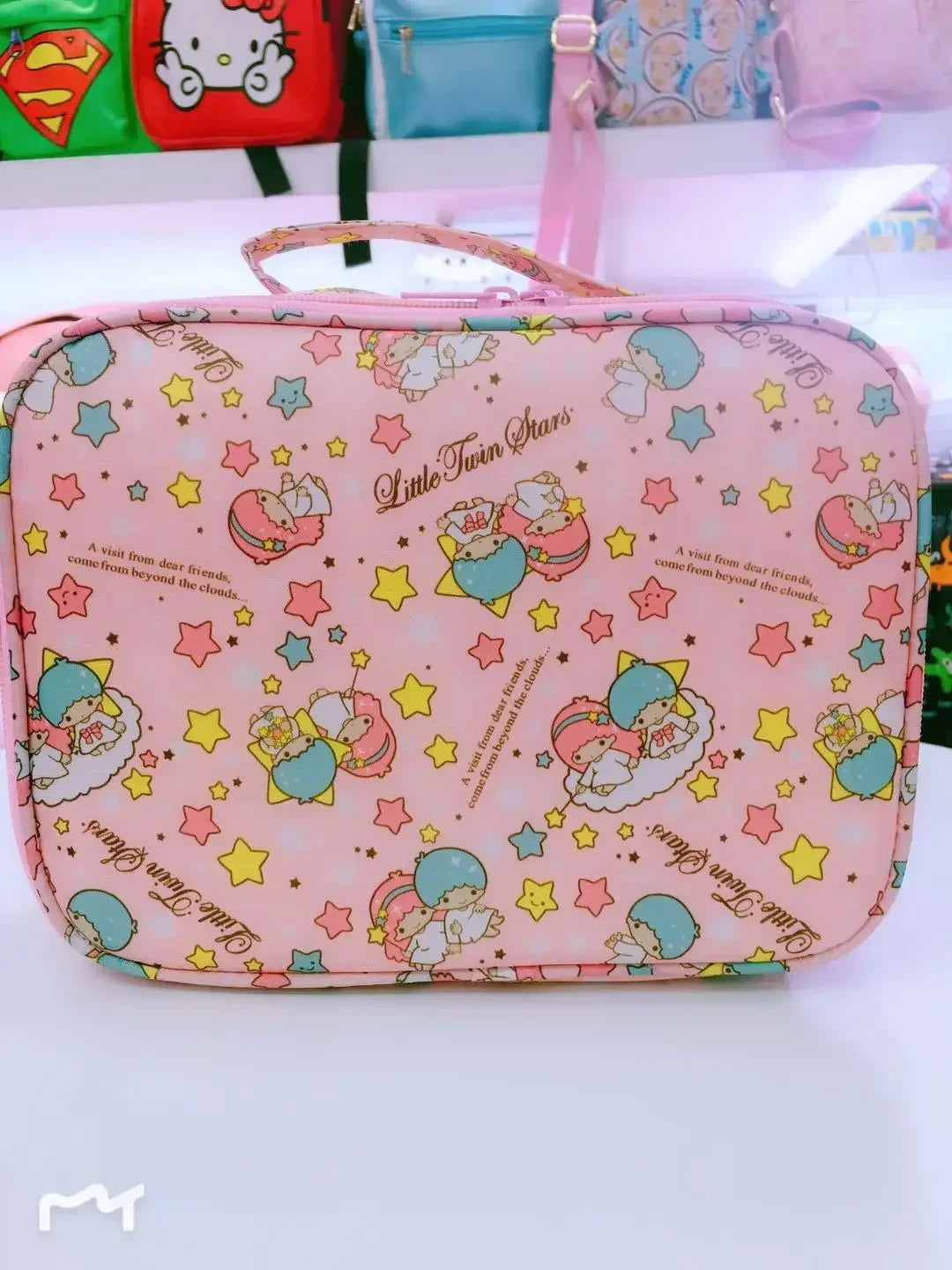 Hello Kitty Handbag Cartoon Waterproof Cosmetic Bag My Melody Travel Bag Toiletry Bag Storage Bag