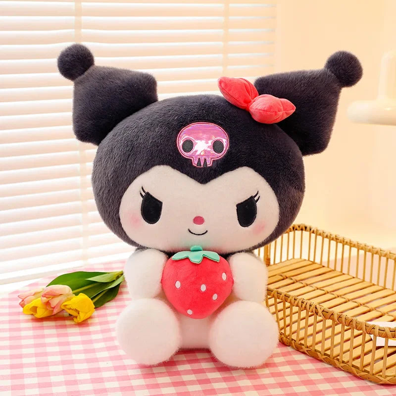 New Kawaii Hello Kitty Plush Toys Pillow Doll Stuffed Cinnamoroll Children Plushies Home Decoration Plush Christmas Dolls