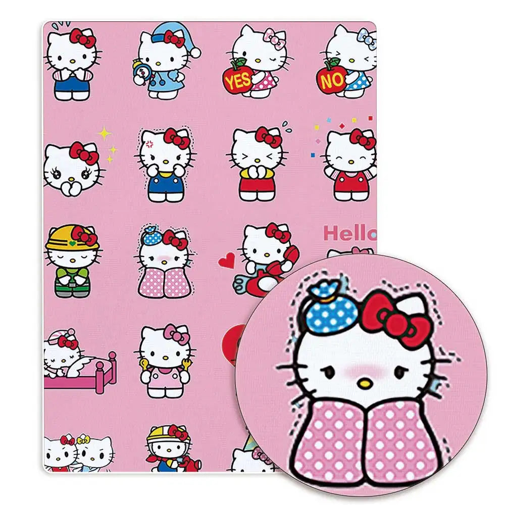 Hello Kitty 140x50CM Cartoon cotton fabric Patchwork Tissue Kid Home Textile Sewing Doll Dress Curtain Polyester cotton Fabric