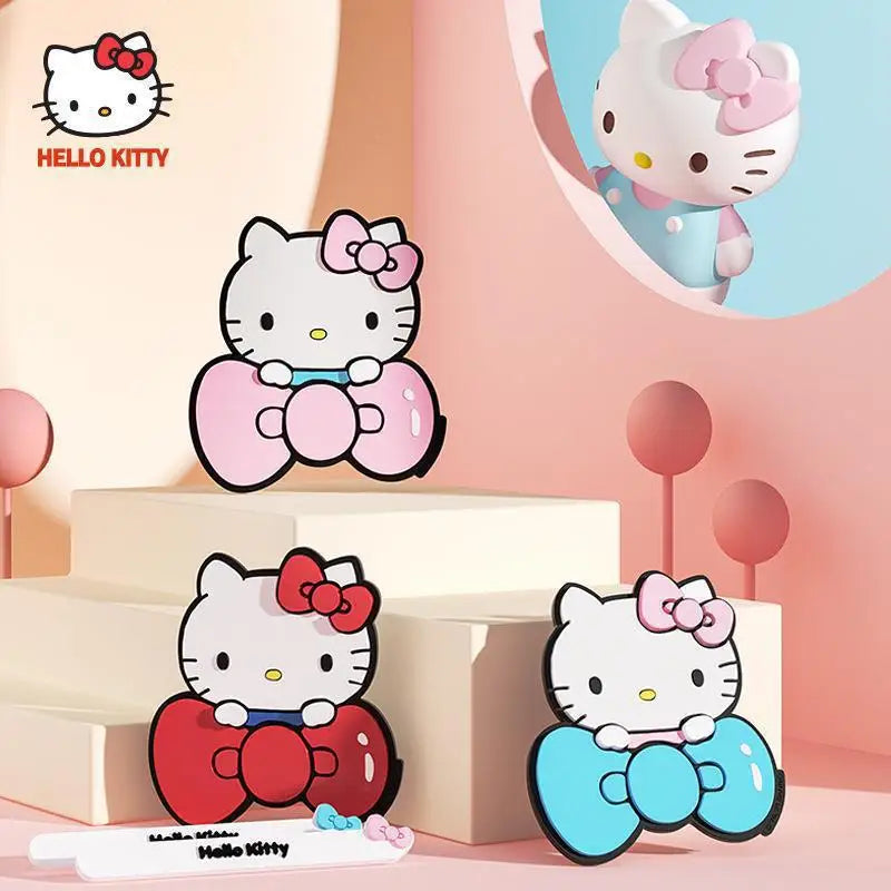 Kawaii Sanrio Cute Cartoon Car Door Anti-Collision Sticker Hello Kitty Transparent Collision Strip Decoration Car Accsesories