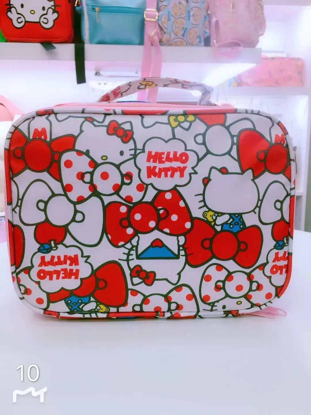 Hello Kitty Handbag Cartoon Waterproof Cosmetic Bag My Melody Travel Bag Toiletry Bag Storage Bag