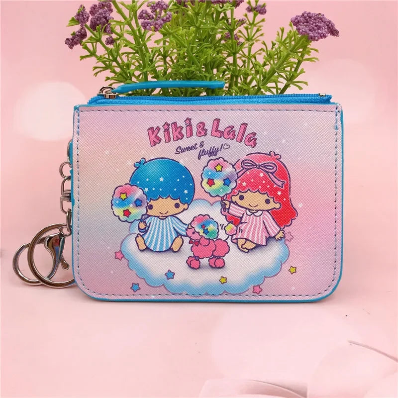 Hello Kitty Kawaii Coin Purses Cute Card Holders Little Twin Stars My Melody Kids Purses and Handbags Wholesale Purses