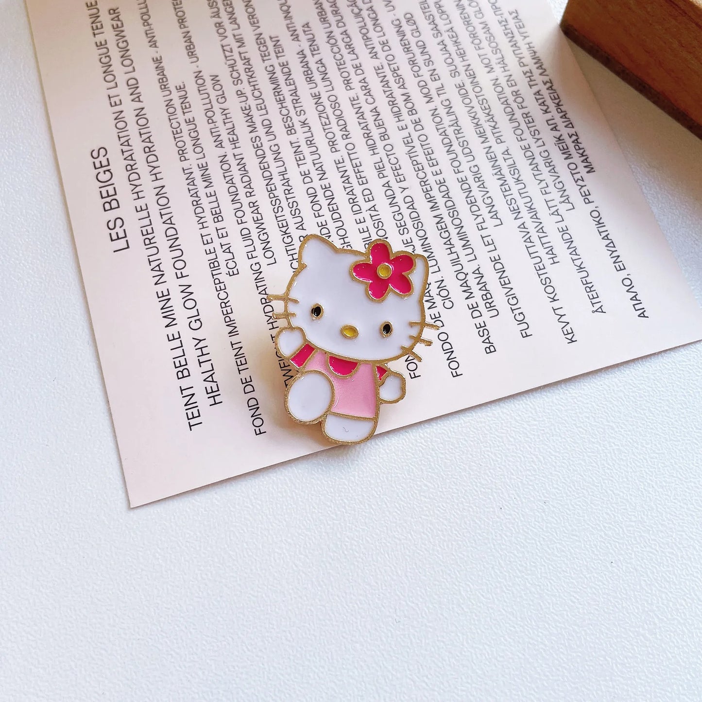 Anime Kitty Cat Enamel Brooch for Backpack Accessories Cute Kuromi Pochacco Metal Button Pins Jacket Badge Jewelry Accessories