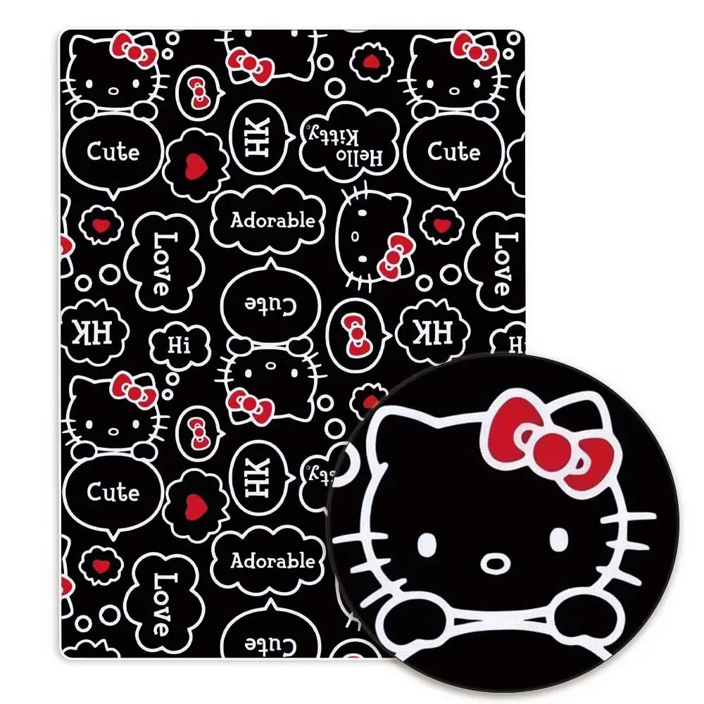 Hello Kitty 140x50CM Cartoon cotton fabric Patchwork Tissue Kid Home Textile Sewing Doll Dress Curtain Polyester cotton Fabric