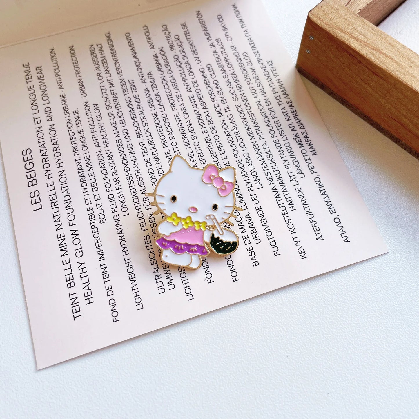 Anime Kitty Cat Enamel Brooch for Backpack Accessories Cute Kuromi Pochacco Metal Button Pins Jacket Badge Jewelry Accessories