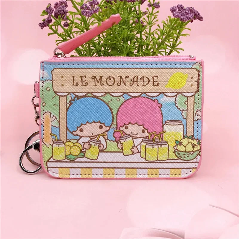 Hello Kitty Kawaii Coin Purses Cute Card Holders Little Twin Stars My Melody Kids Purses and Handbags Wholesale Purses