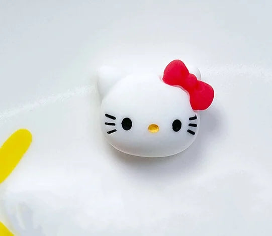 hello kitty cartoon cute bow cat resin diy jewelry mobile phone protective cover handmade patch material animation doll children