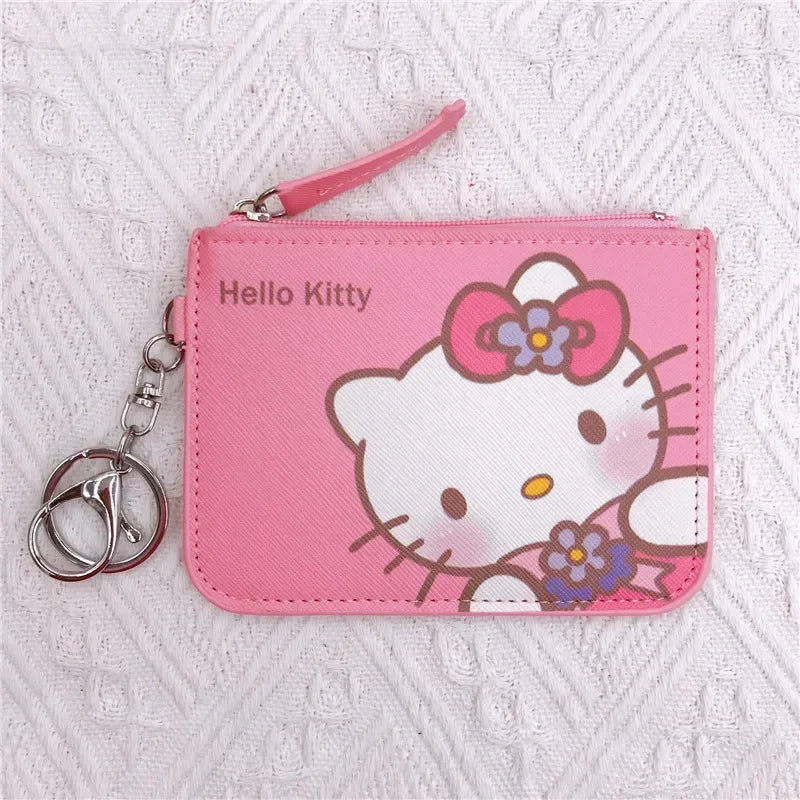 Hello Kitty Kawaii Coin Purses Card Holders Melody Kids Purses and Handbags Little Twin Stars Wholesale Purses Mini Purse