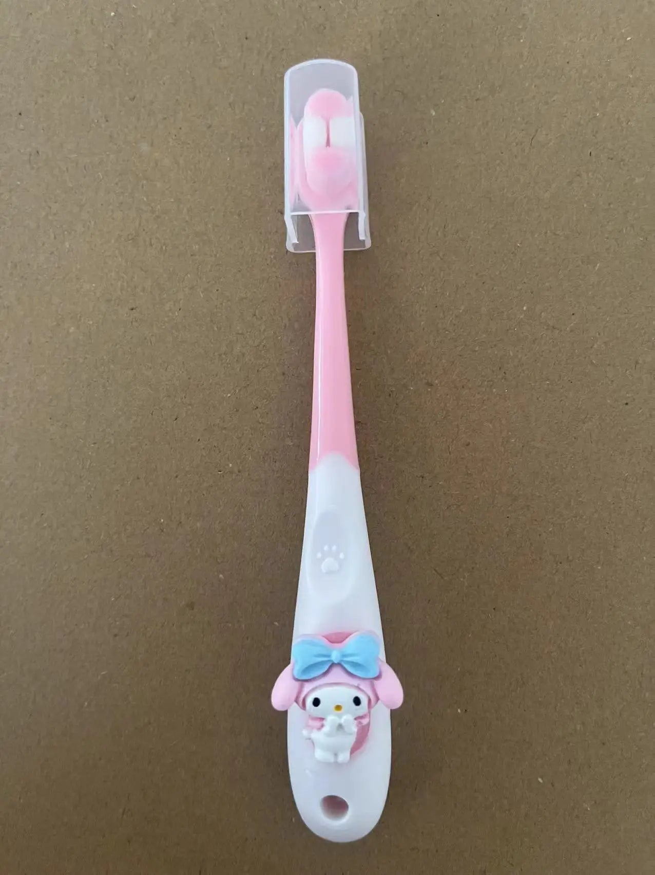 Children Toothbrush Anime My Melody Kuromi Household Soft Tooth Brush Kawaii Teeth Cleaning Oral Tool Cartoon Kids Gifts