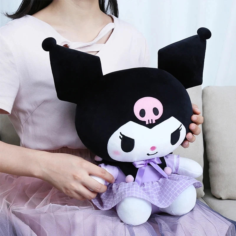 Hello Kitty Kuromi Melody Cinnamoroll Stuffed Toys Plushier Soft Throw Pillow Plush Dolls Birthday Gift Valentines Gift