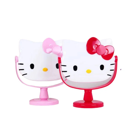 cartoon My melody Hello kitty anime vanity mirror flip tall cute decoration table decoration makeup mirror kawaii new