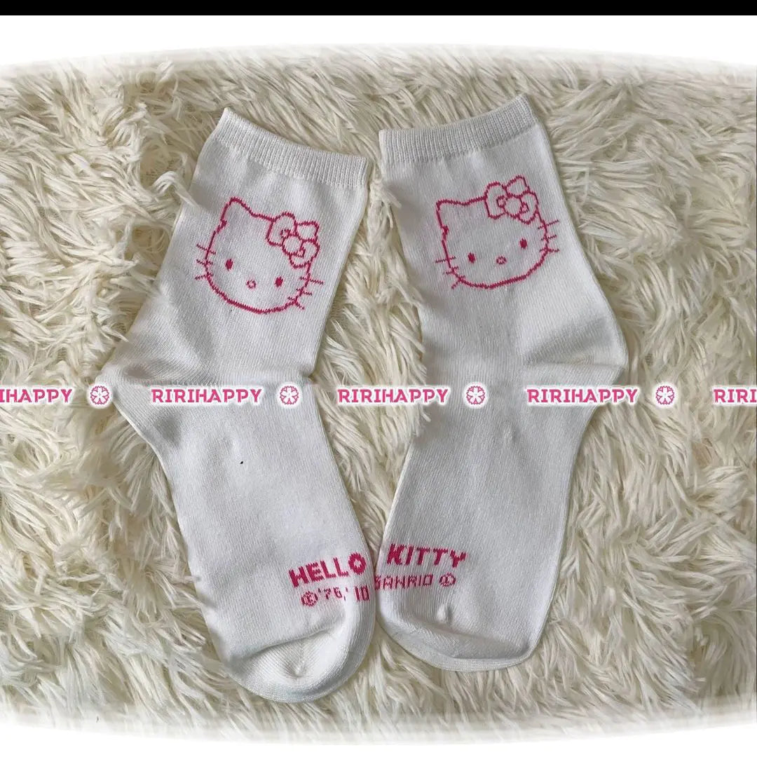 New Kawaii Hello Kitty Soft Cotton Socks Girls Students Back To School Anime Comfortable Casual Women Autumn Winter Sock Gifts