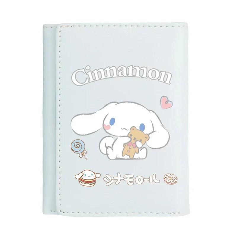 Kuromi Coin Purse Cute Cartoon Cinnamo roll Convenient Carrying Waterproof Resistant To Dirt Girl & Child Holiday Gifts