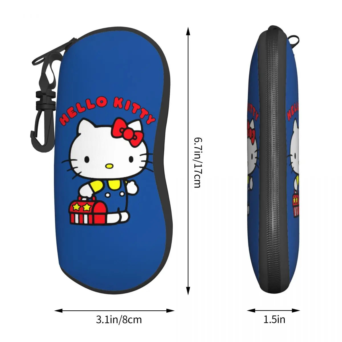 Cartoon Hello Kitty Cat Merch Glasses Case for Women New cats Eyewear Box Ins Sunglasses Box