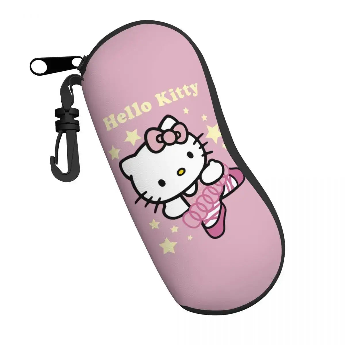 Hello Kitty Cute Cat Strawberry Glasses Case Girl Boy Travel cartoon cats Glasses Storage Box Cute Sunglasses Box