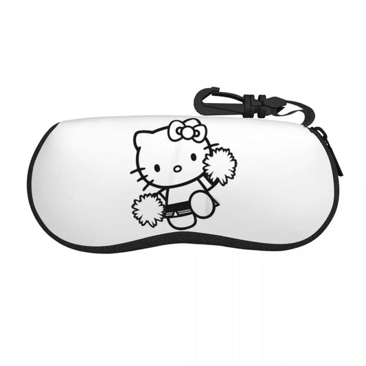 Hello Kitty Cheerleader Squad Team School Glasses Case New Box Japanese Cartoon Glasses Storage Box Protector Sunglasses Box